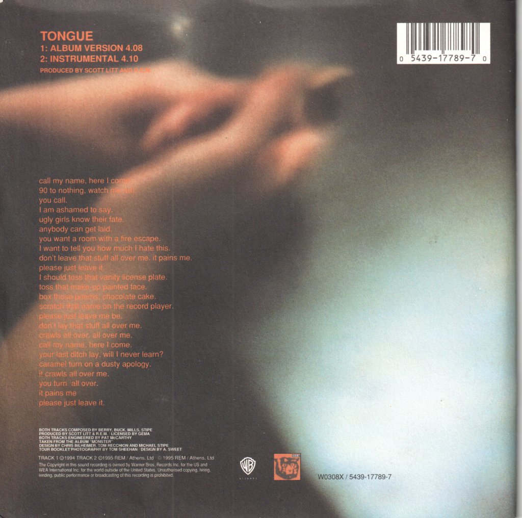 REM - Tongue - 7 Inch