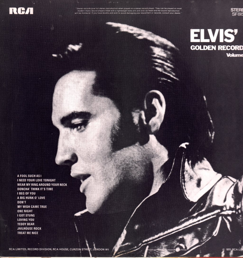 Elvis Presley - Elvis Golden Records Vol. 2 - Lp – Vinyl Tap