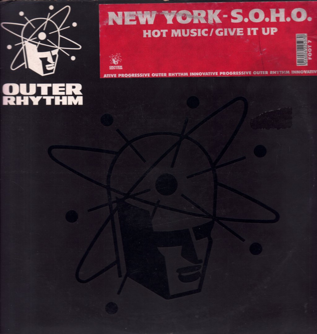 New York - S.O.H.O. - Hot Music / Give It Up - 12 Inch