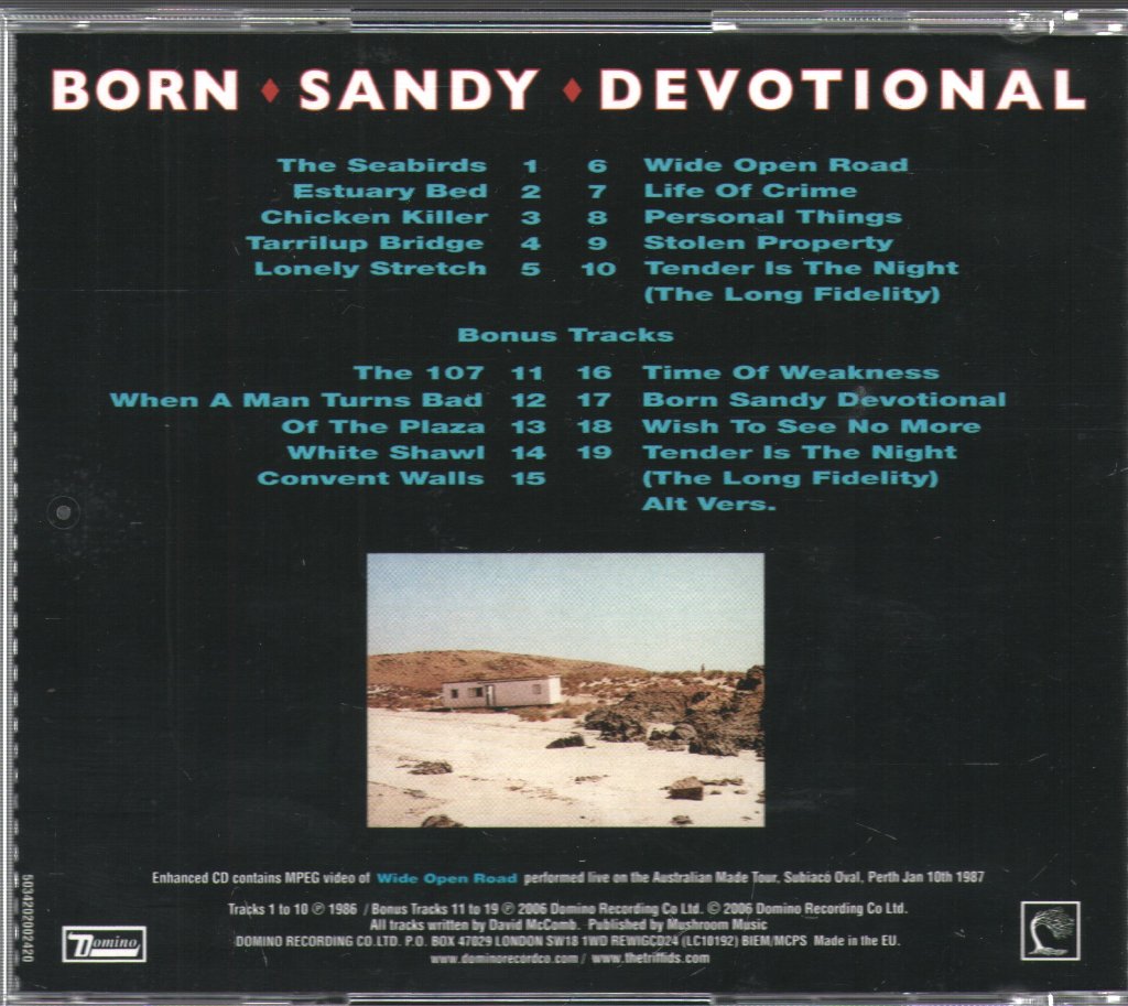 Triffids - Born Sandy Devotional - Cd