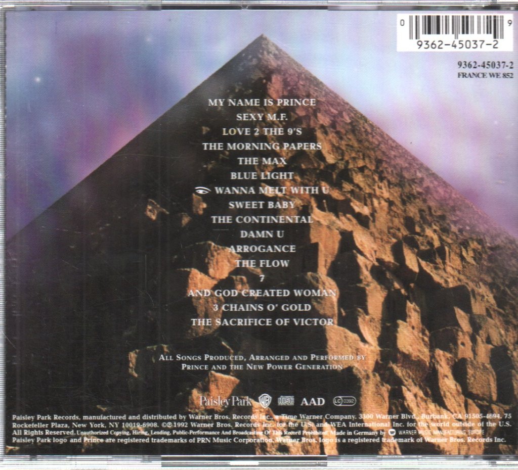 Prince - Symbol - Cd