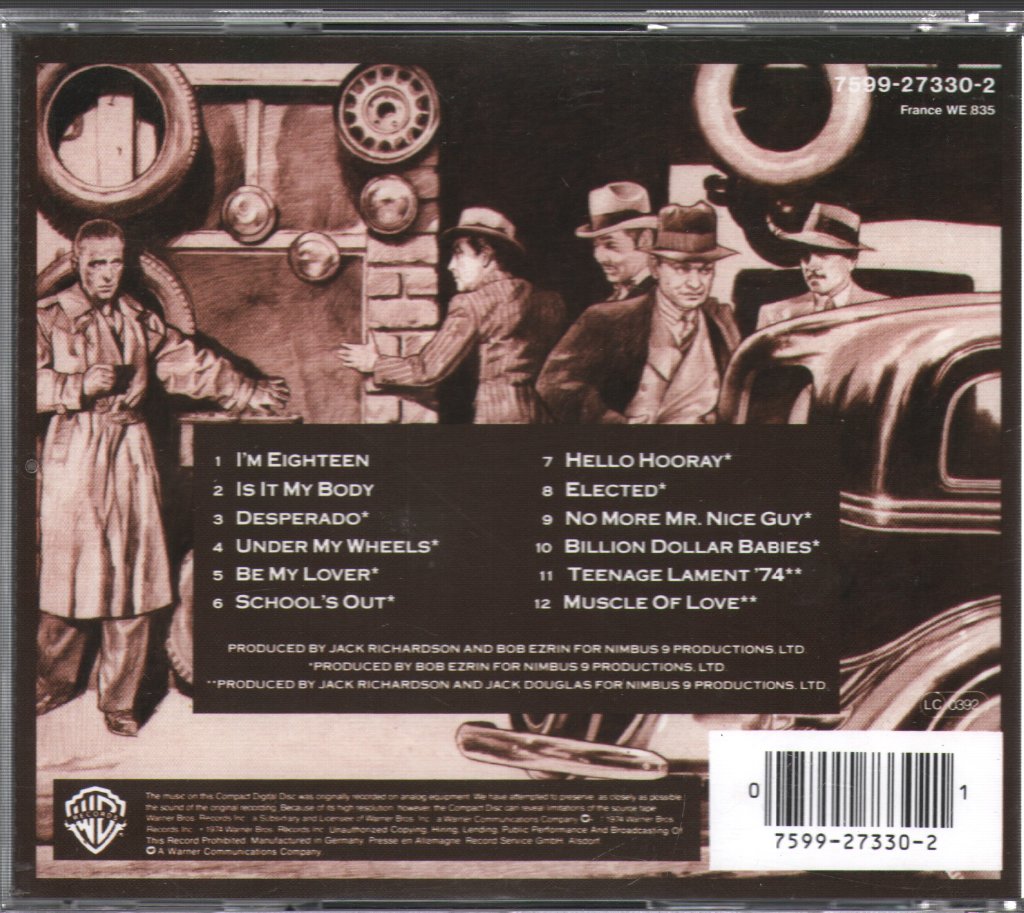 Alice Cooper - Alice Cooper's Greatest Hits - Cd