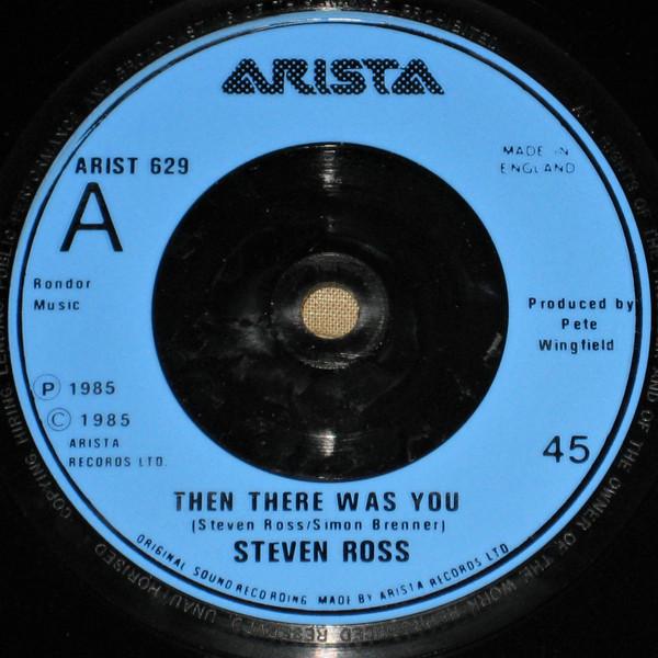 Steven Ross - Then There Was You - 7 Inch