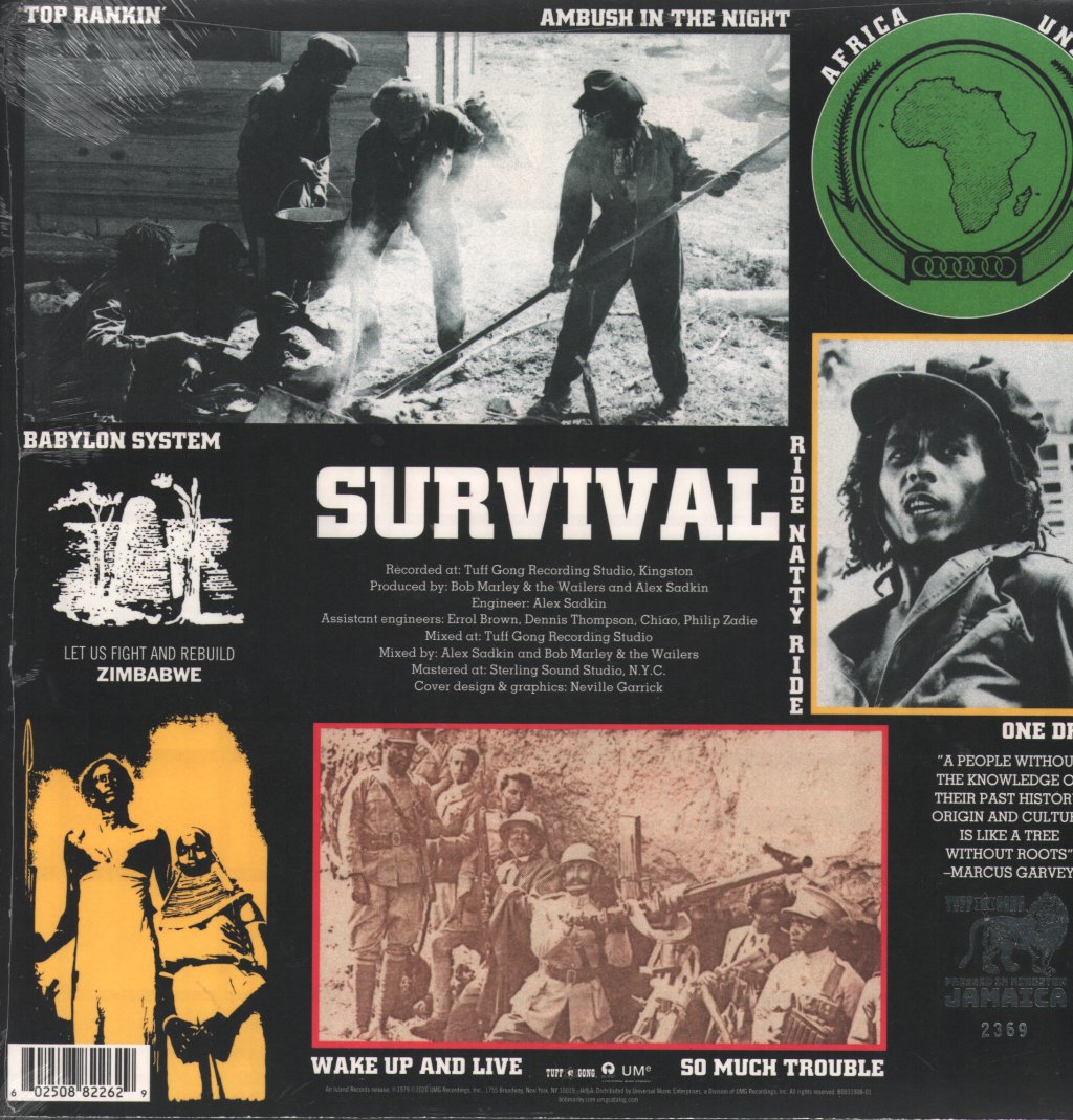 Bob Marley & The Wailers - Survival - Lp