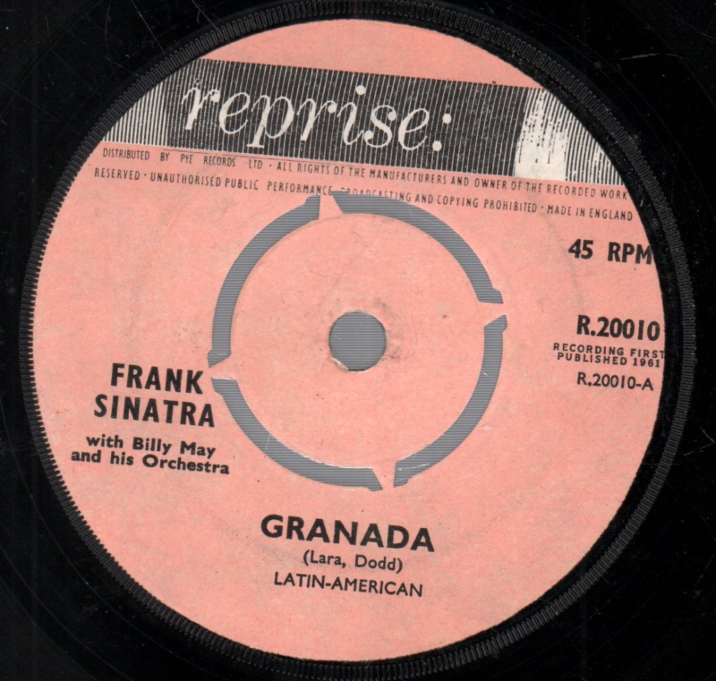 Frank Sinatra - Granada - 7 Inch