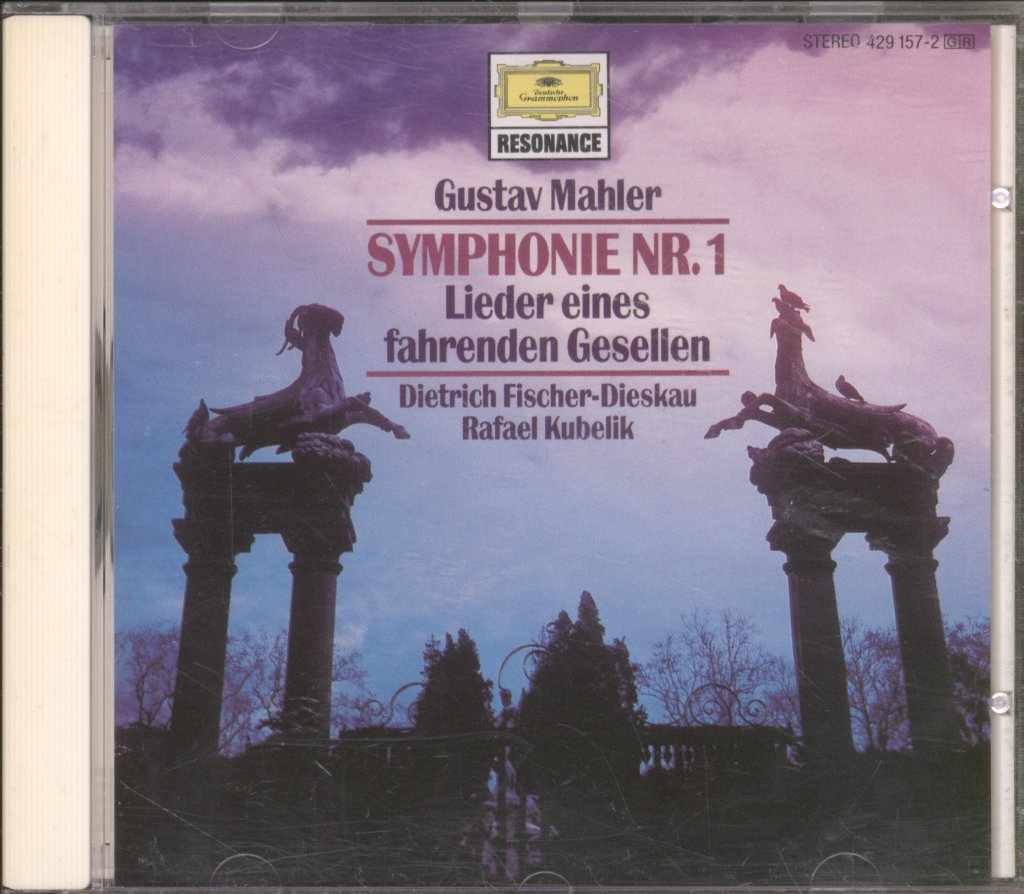 Dietrich Fischer-Dieskau, Rafael Kubelik - Mahler - Symphony No. 1 / Songs Of A Wayfarer = Lieder Eines Fahrenden Gesellen - Cd