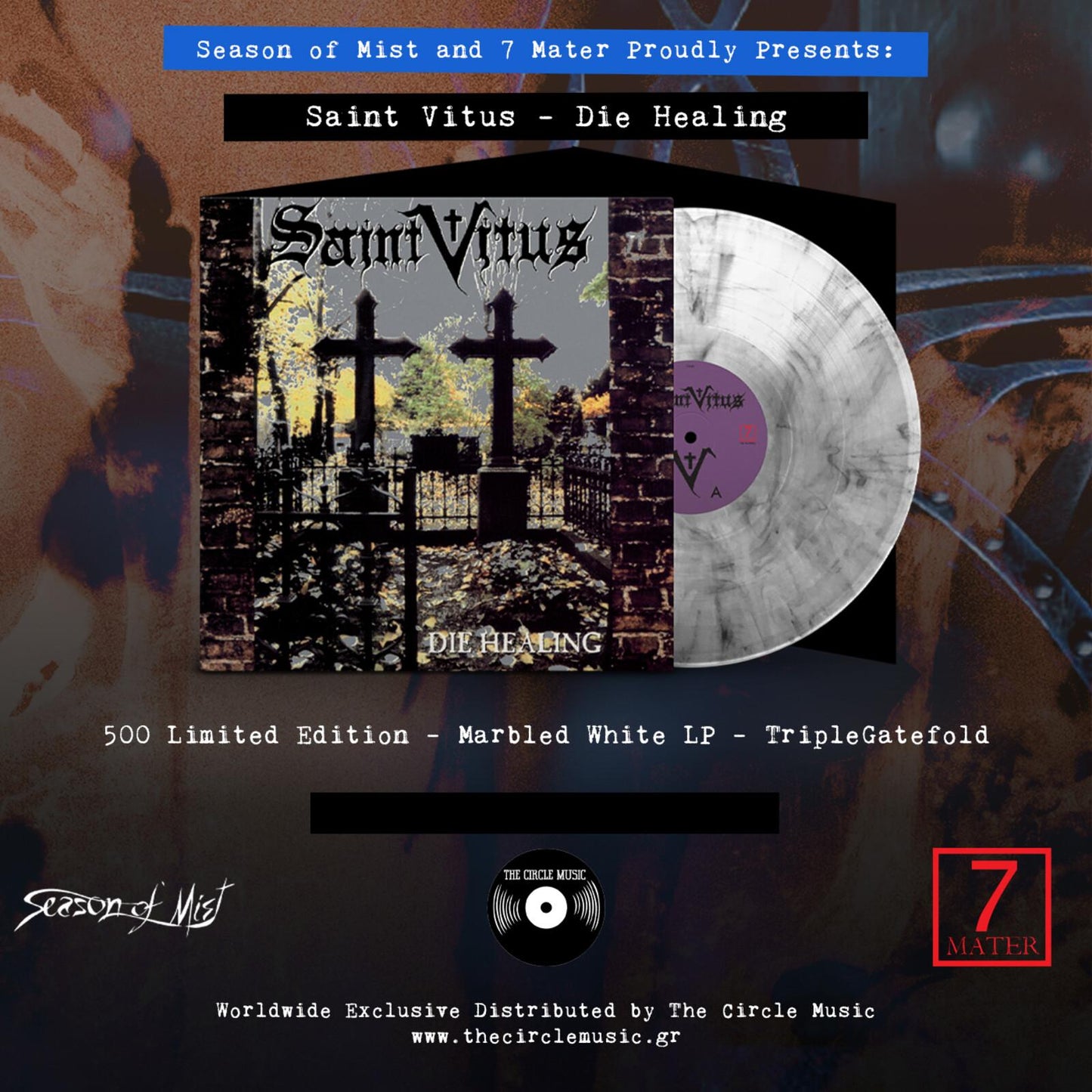 Saint Vitus - Die Healing - Lp