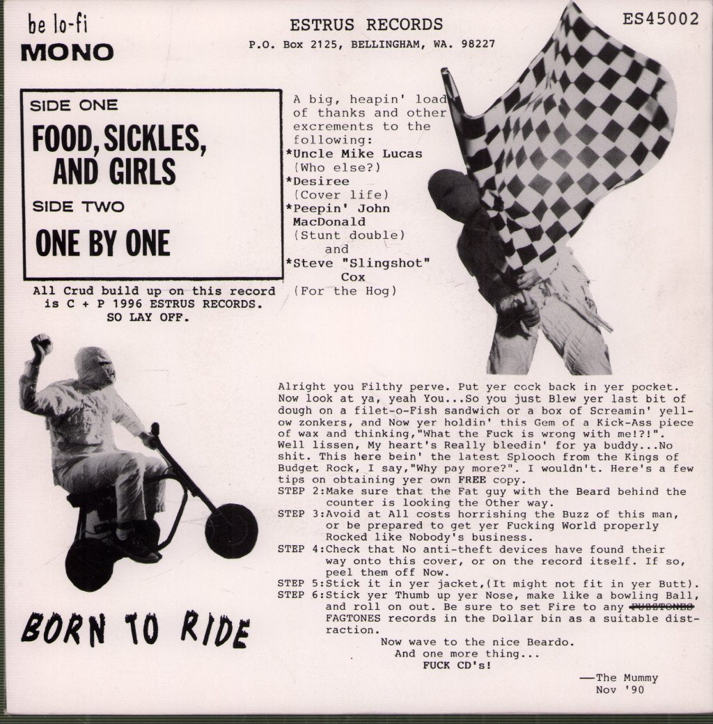 Mummies - Food, Sickles, & Girls - 7 Inch