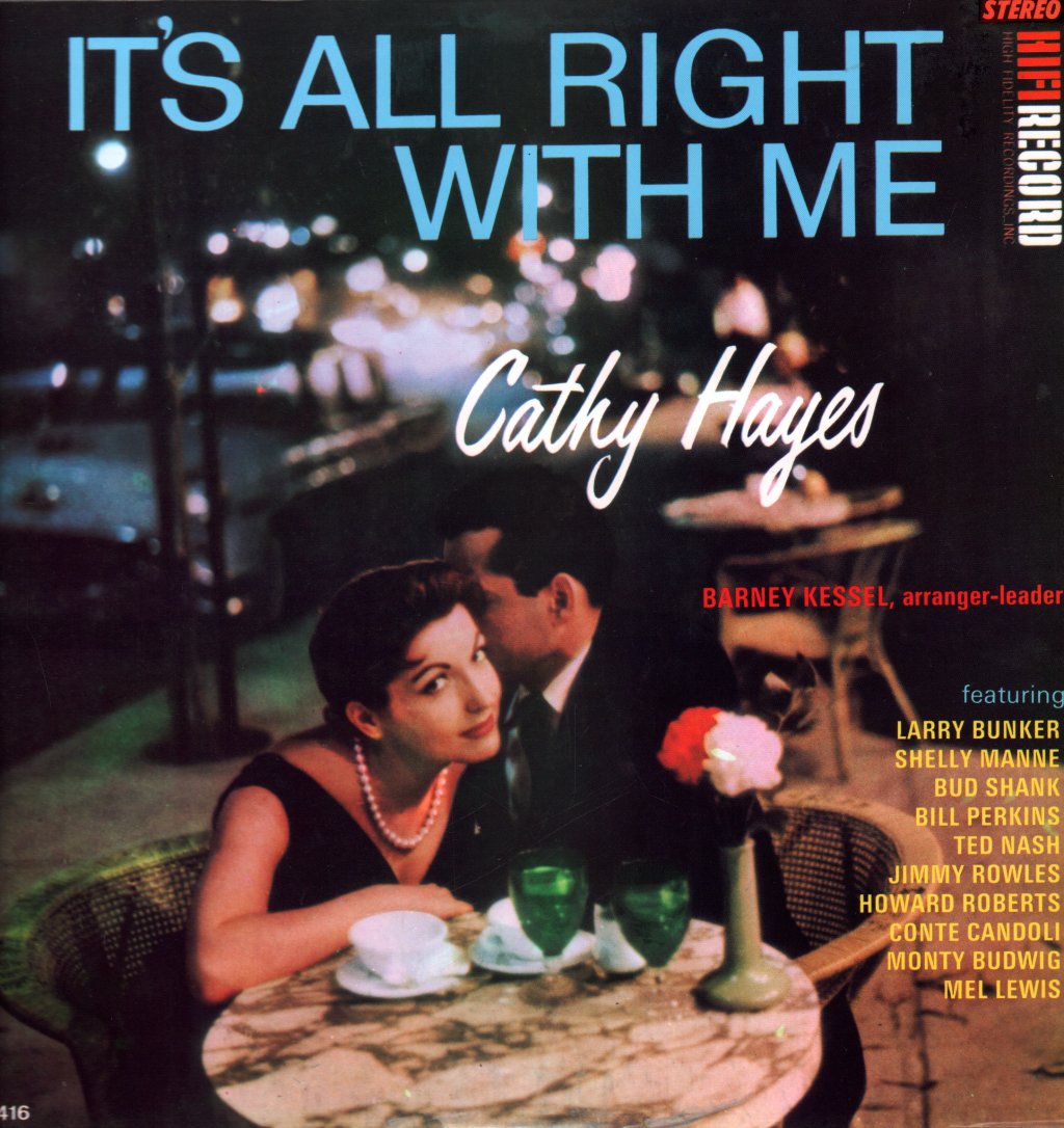 Cathy Hayes - It's All Right With Me - Lp