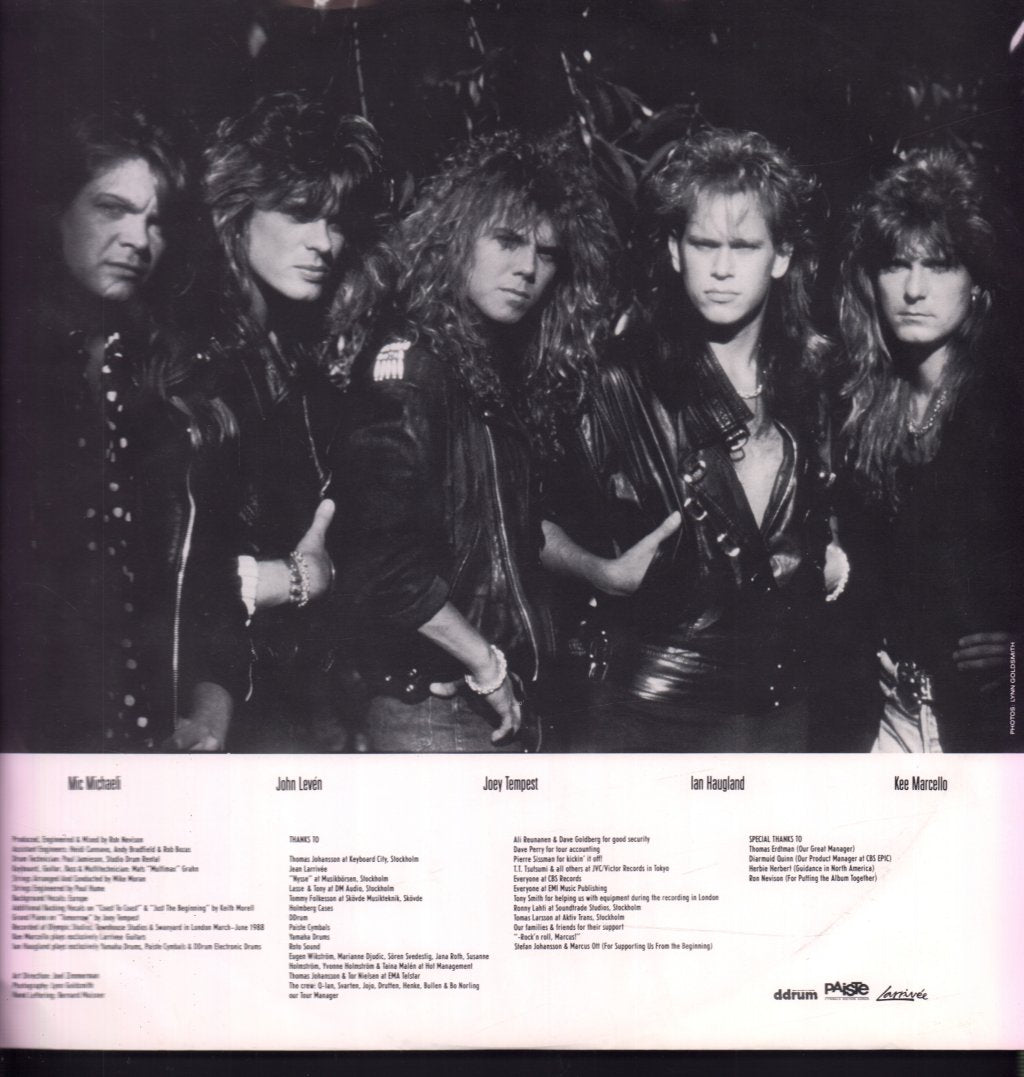 Europe - Out Of This World - Lp