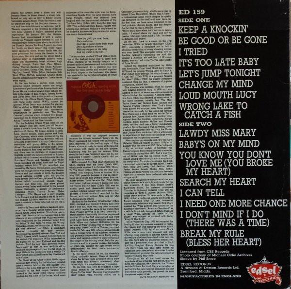 Chuck Willis - Be Good Or Be Gone - Lp