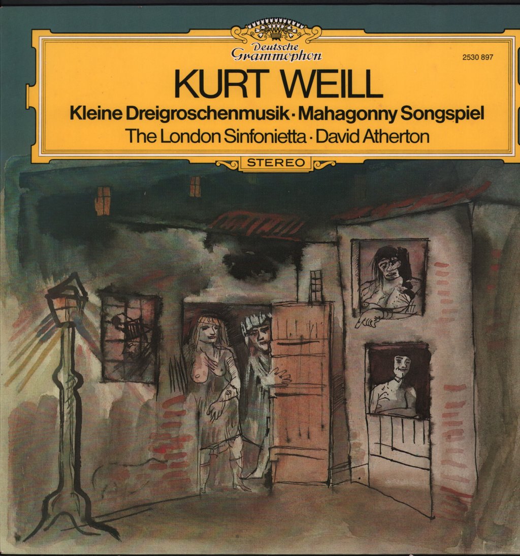 London Sinfonietta / David Atherton - Kurt Weill - Kleine Dreigroschenmusik / Mahagonny Songspiel - Lp