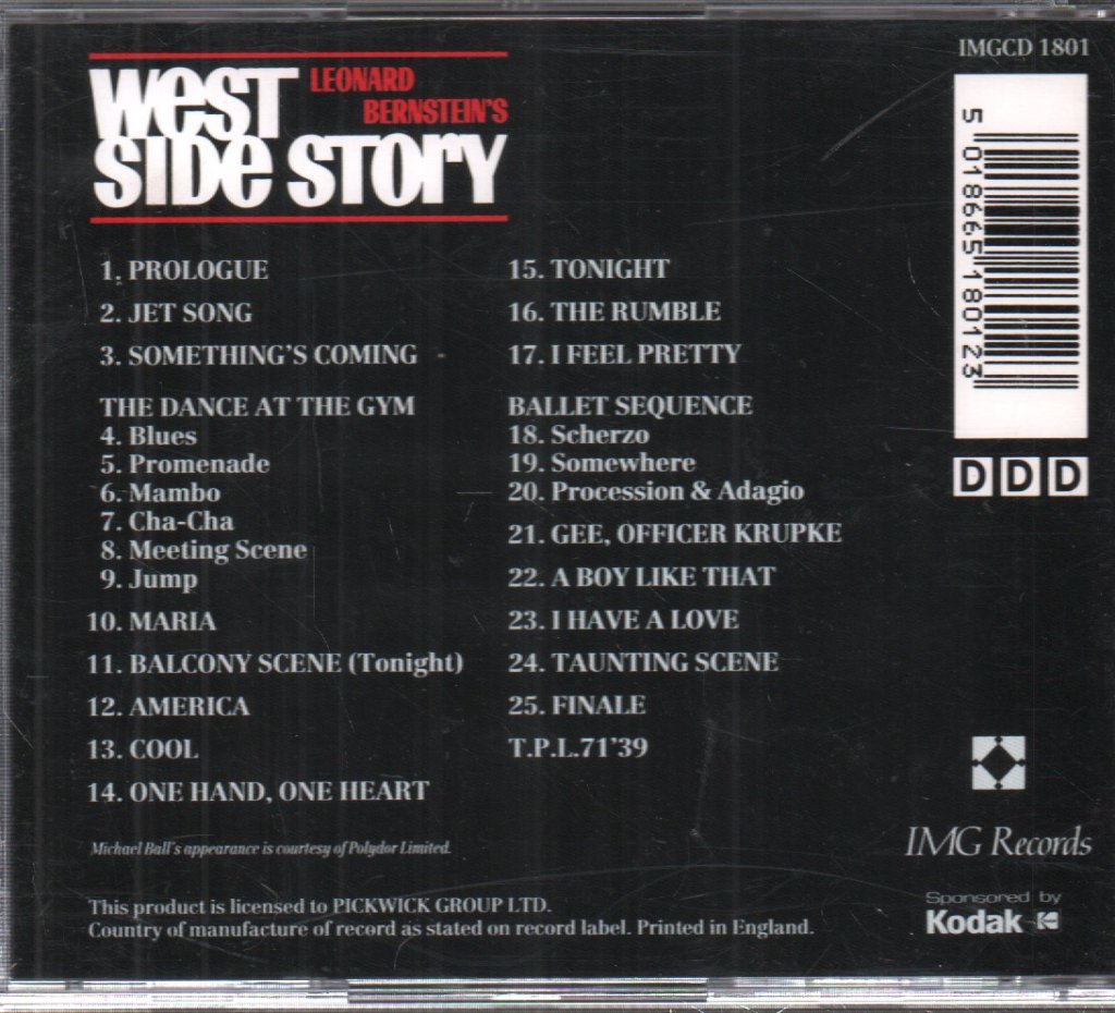 West Side Story - West Side Story - Cd