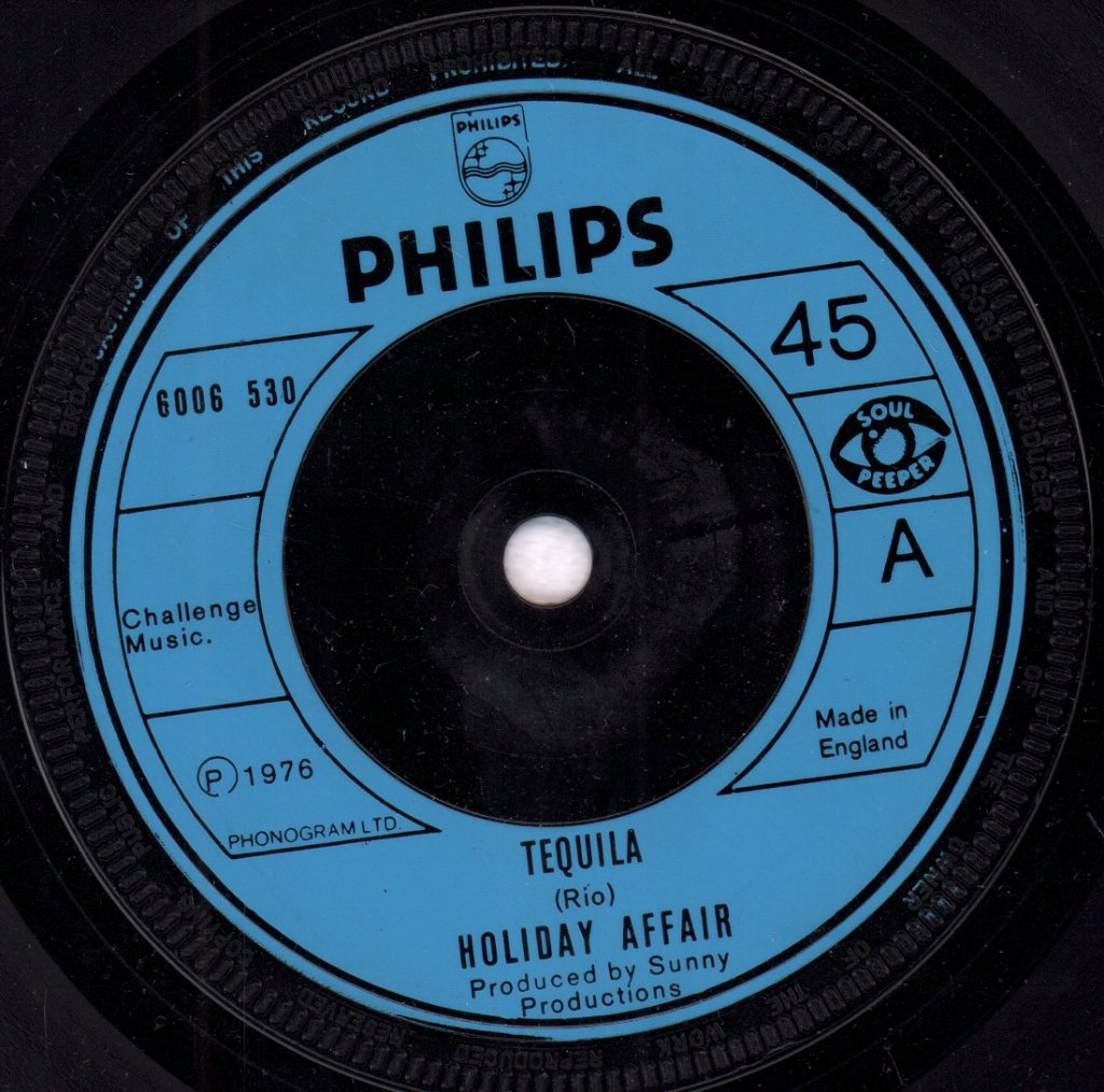 Holiday Affair - Tequila - 7 Inch