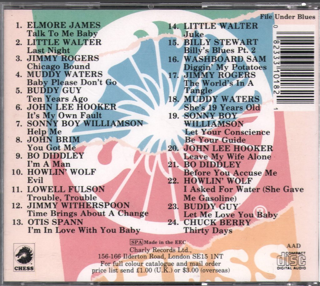 Various Artists - Second Time I Met The Blues (The Best Of Chess Blues Vol 2) - Cd