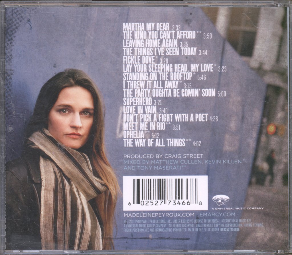 Madeleine Peyroux - Standing On The Rooftop - Cd