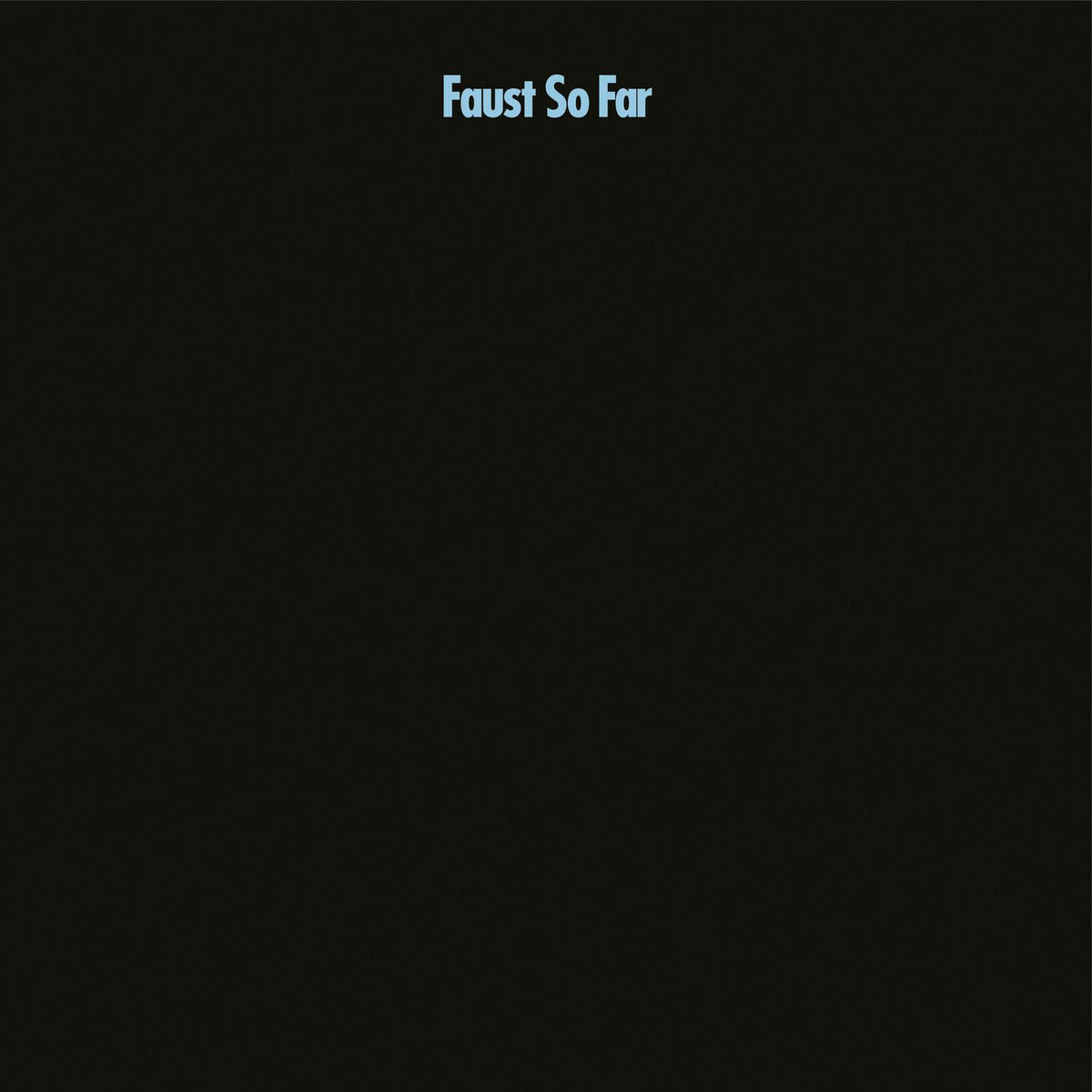 Faust - So Far - Cd