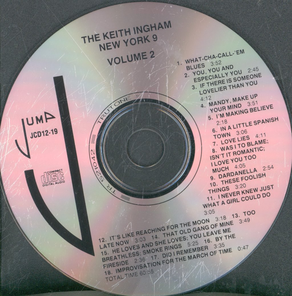 Keith Ingham New York 9 - Volume 2 - Cd