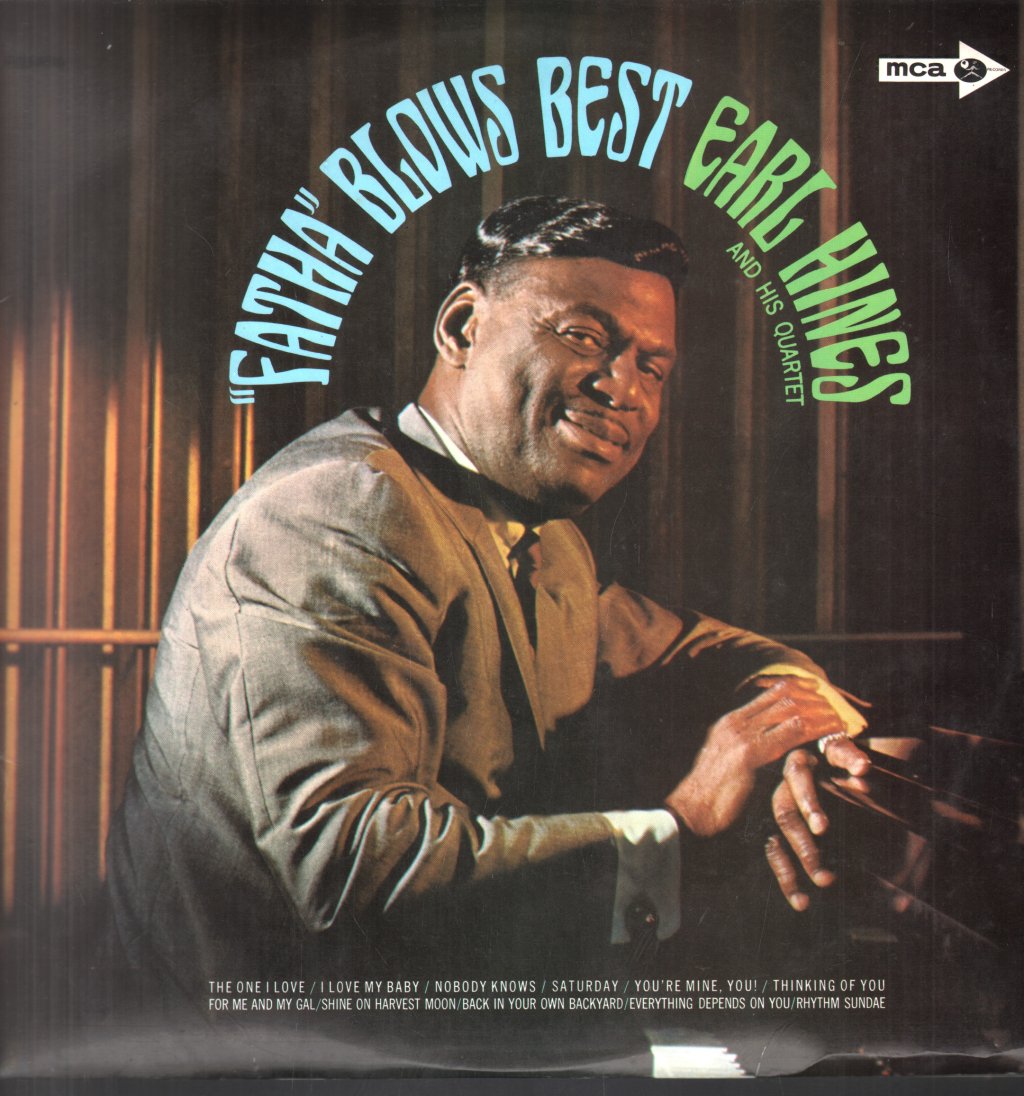 Earl Hines - Fatha Blows Best - Lp