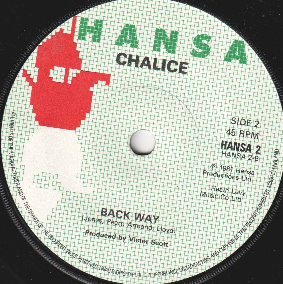 Chalice - Nobody Can Touch My Soul - 7 Inch