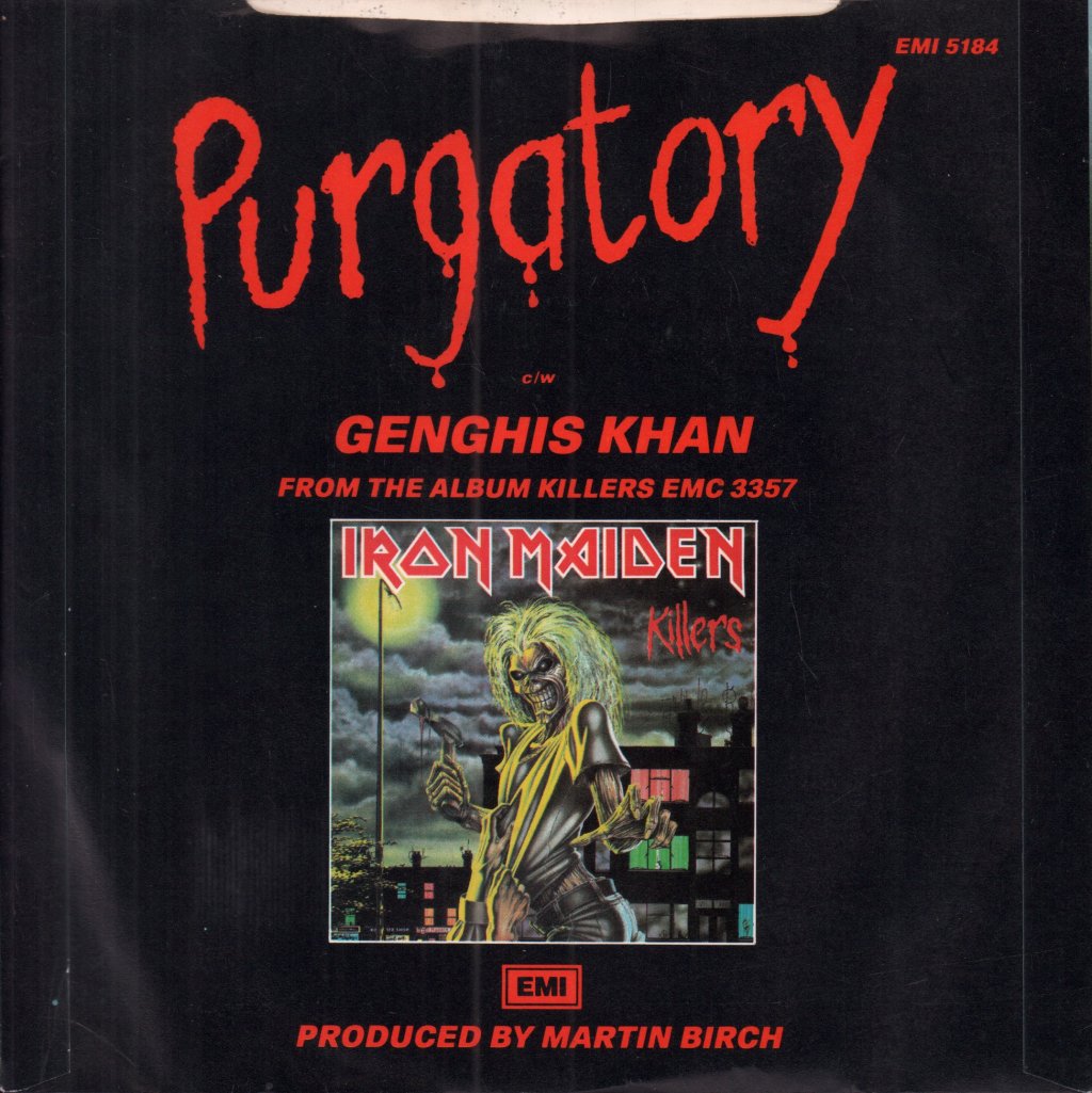 Iron Maiden - Purgatory - 7 Inch