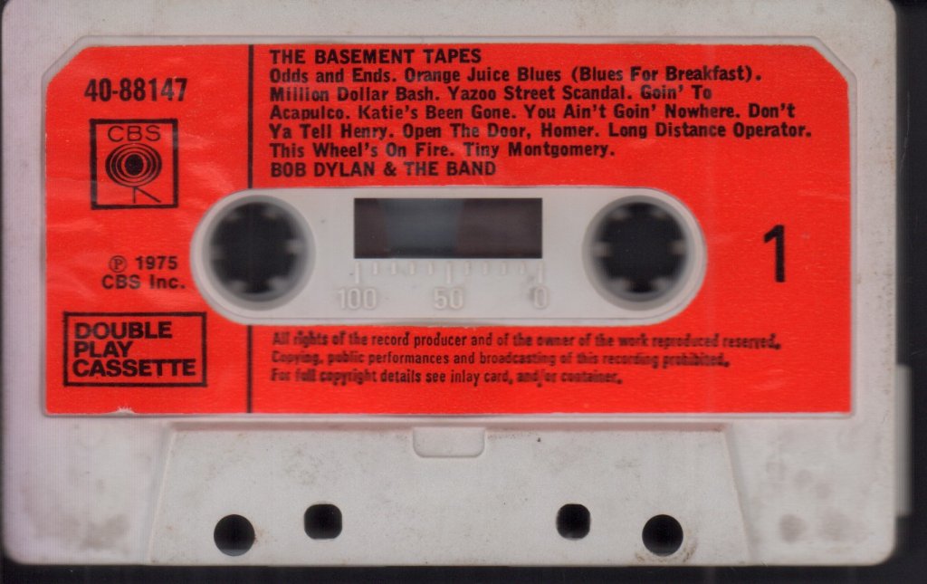 Bob Dylan - Basement Tapes - Cassette