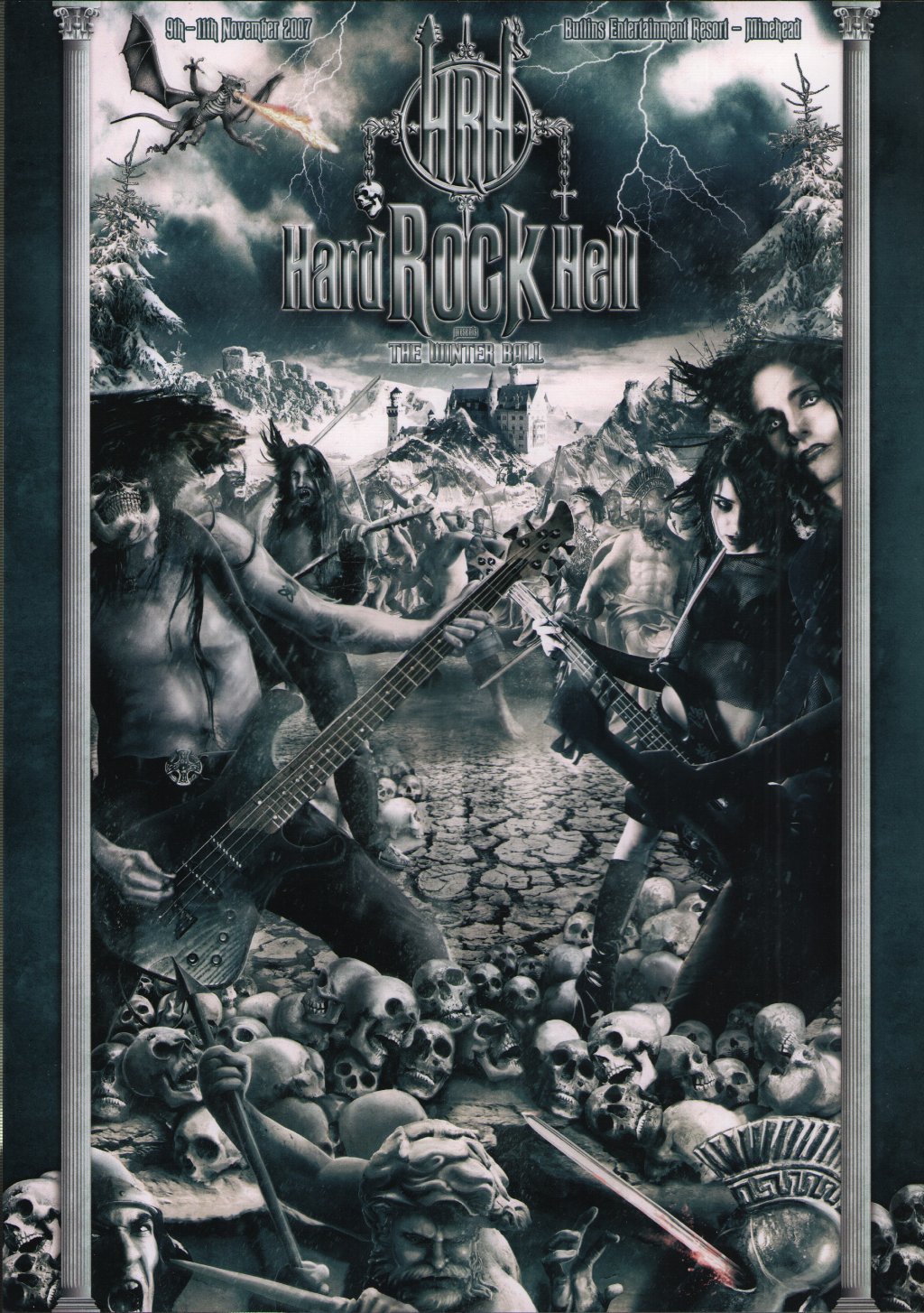 Hard Rock Hell - Winter Ball - Flyer