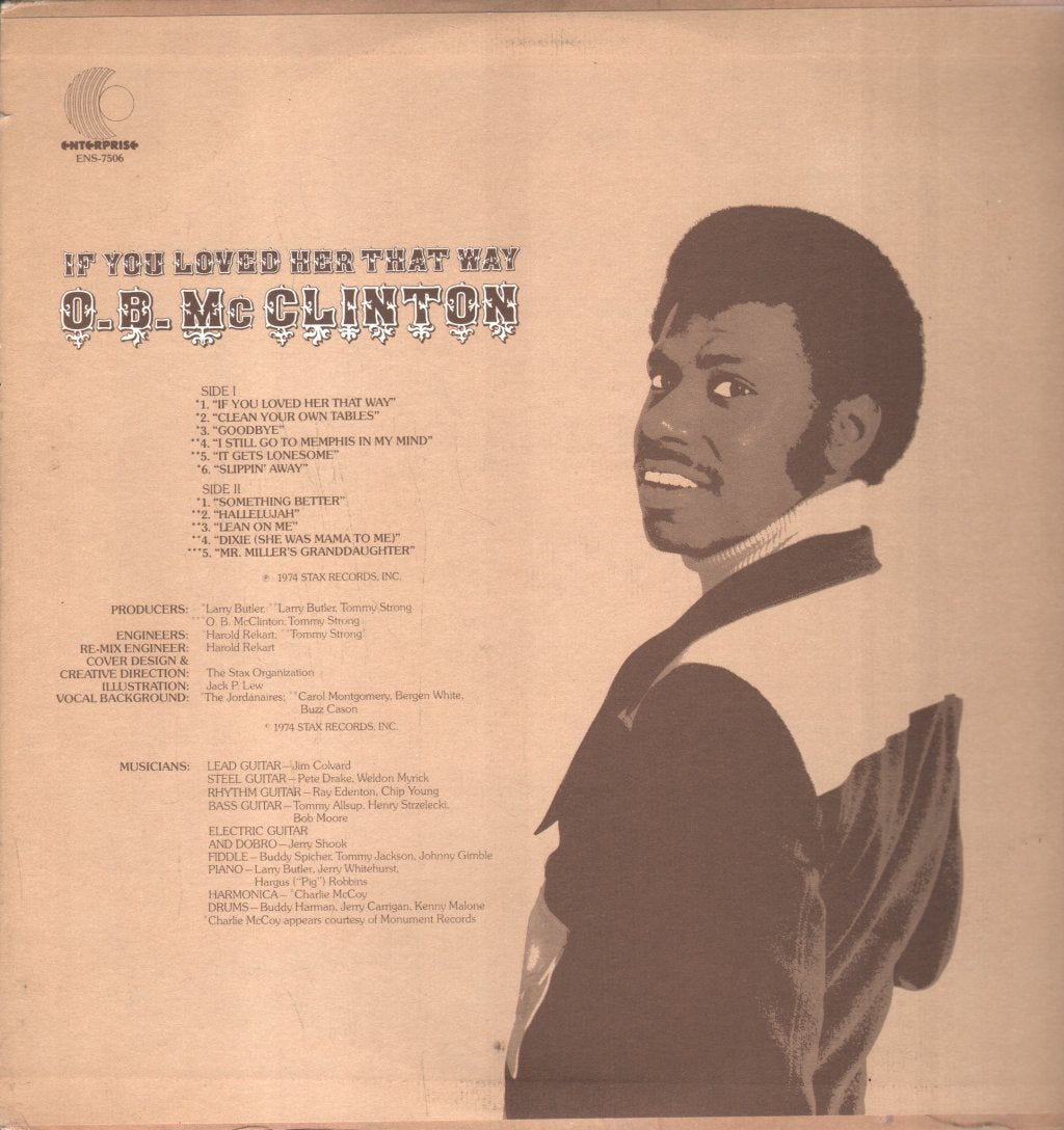 O.B. McClinton - If You Loved Her That Way - Lp