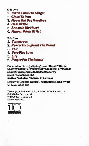 Maxi Priest - Bonafide - Cassette