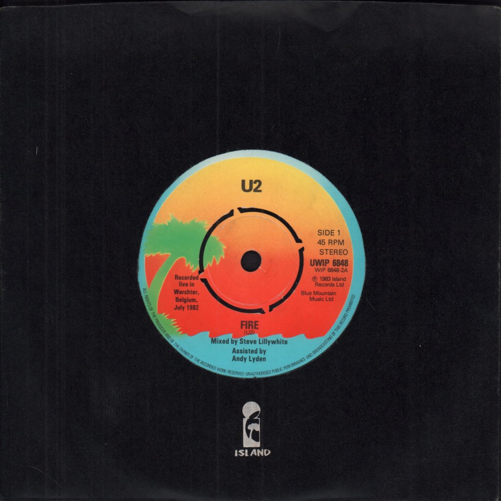 U2 - New Years Day - Double 7 Inch