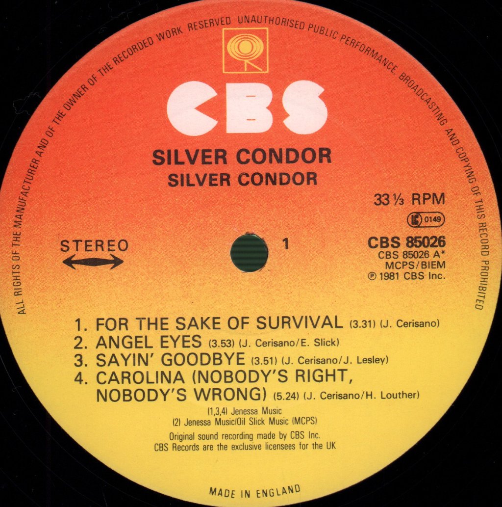 Silver Condor - Silver Condor - Lp