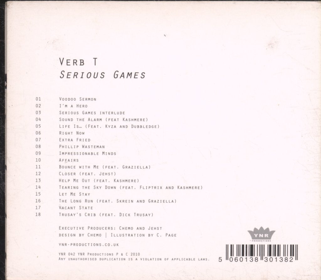 Verb. T - Serious Games - Cd