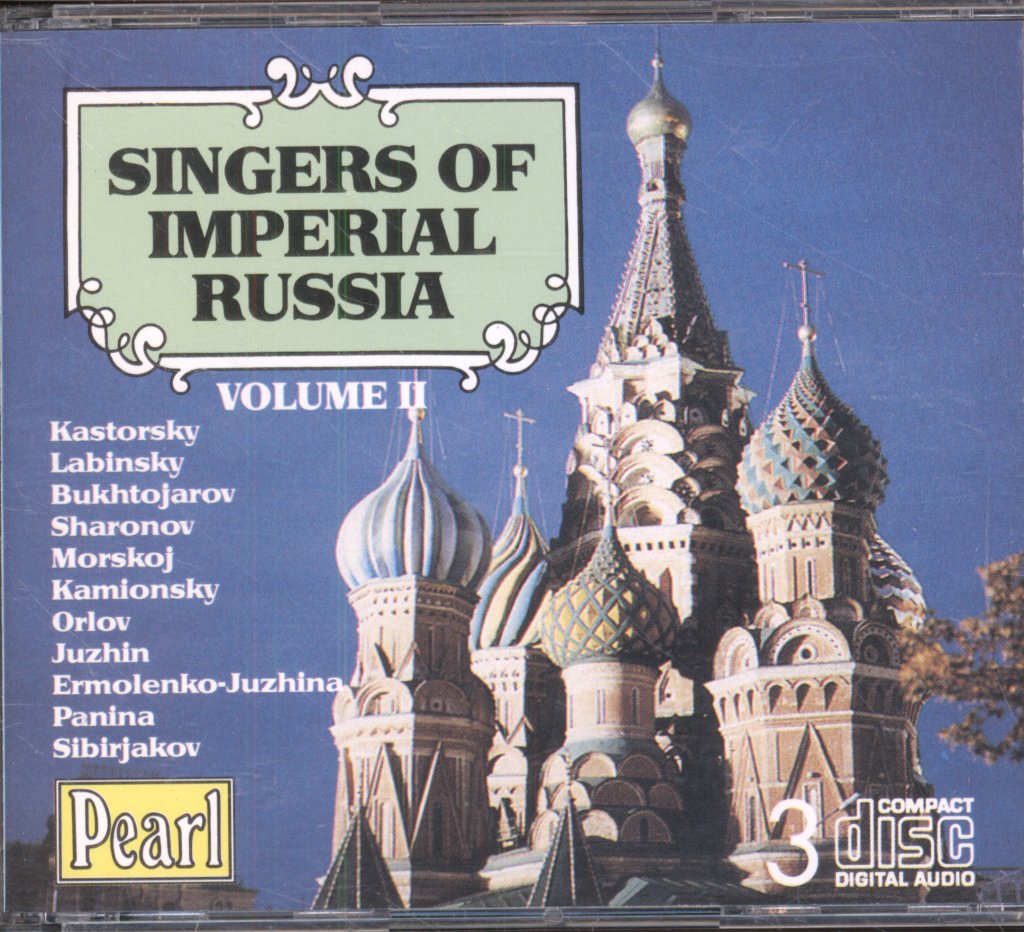 Various Artists - Singers Of Imperial Russia Volume II - Triple Cd