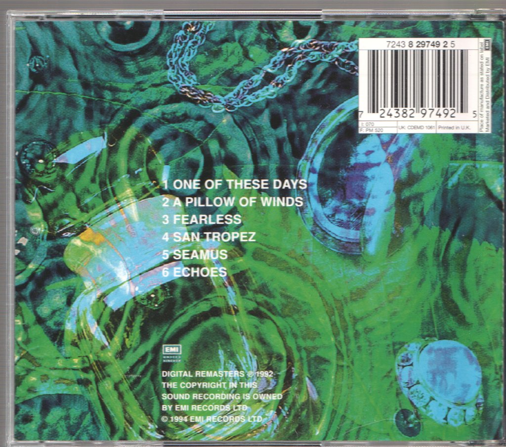 Pink Floyd - Meddle - Cd