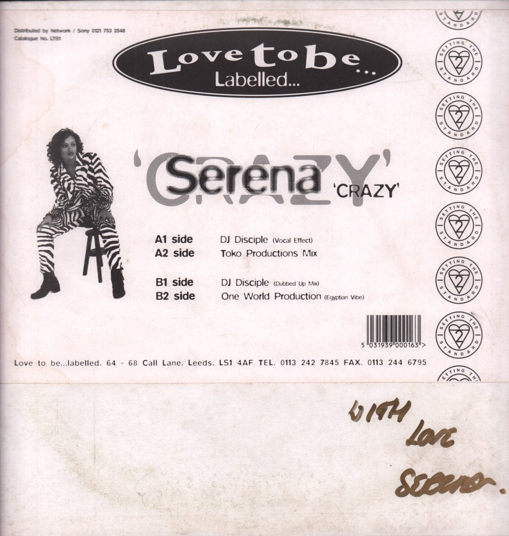 Serena - Crazy - 12 Inch