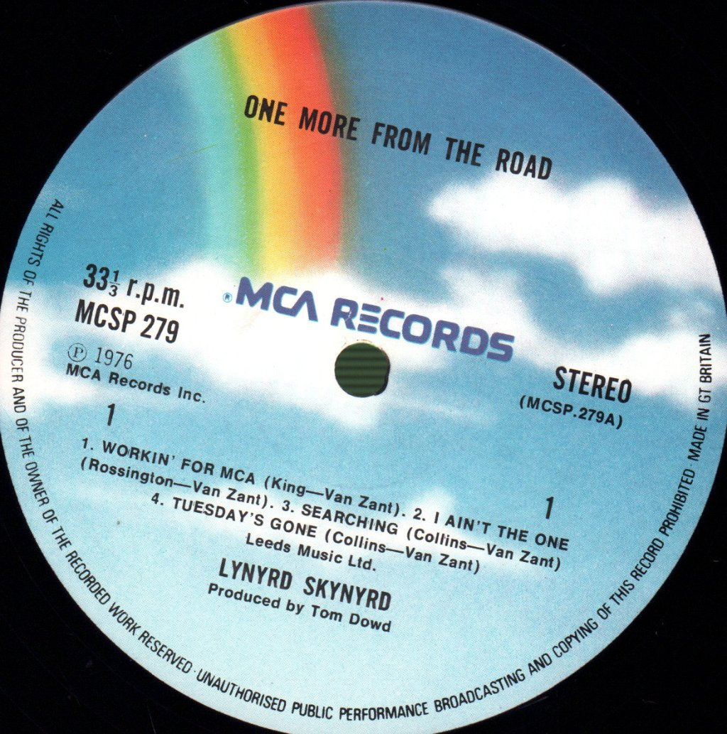 Lynyrd Skynyrd - One More From The Road - Double Lp