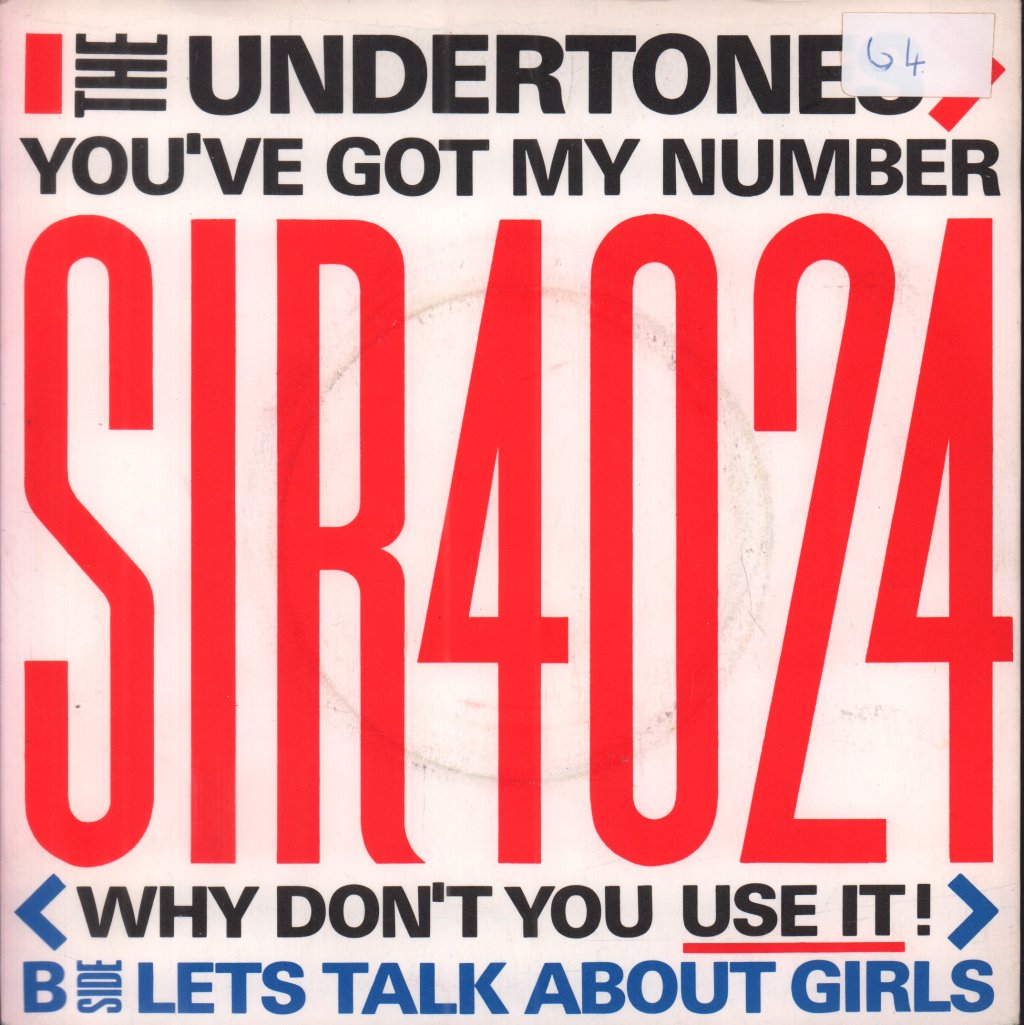 Undertones - You've Got My Number - 7 Inch