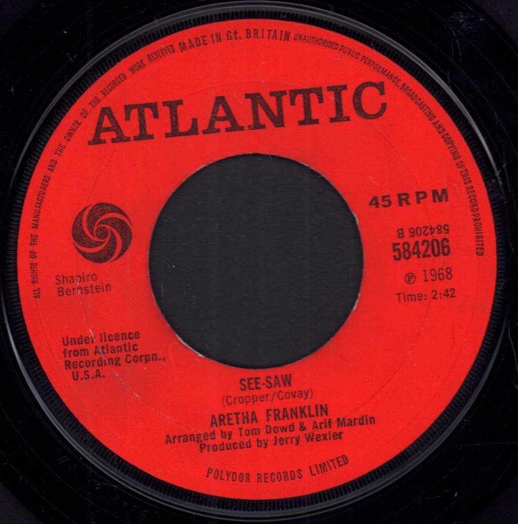 Aretha Franklin - I Say A Little Prayer - 7 Inch