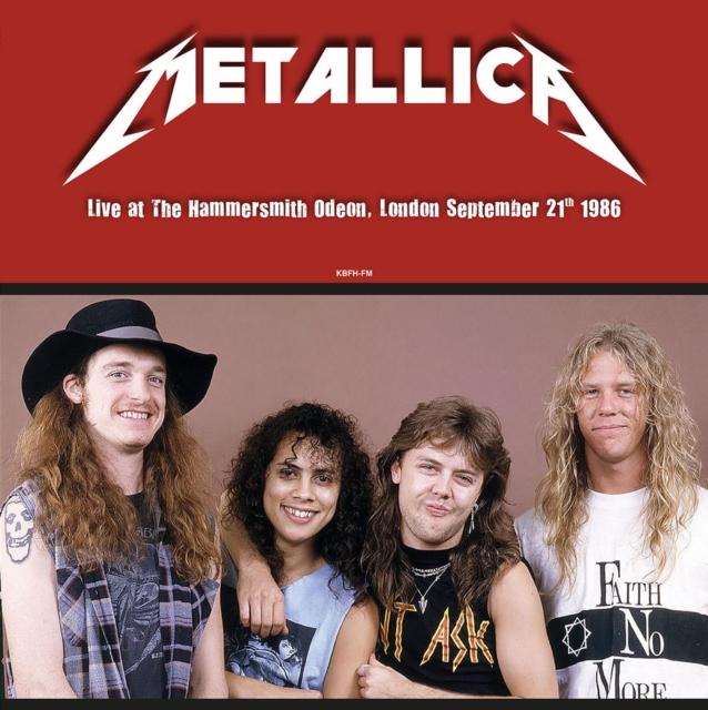 Metallica - Live At the Hammersmith Odeon, London September 21th 1986 - Lp