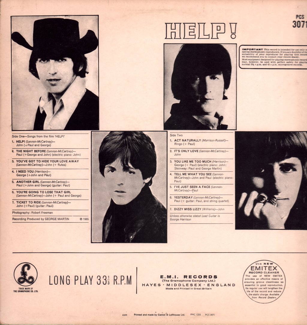 Beatles - Help - Lp