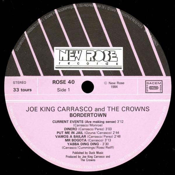 Joe King Carrasco And The Crowns - Bordertown - Lp