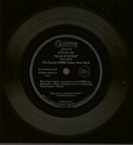 Steve Vai/Michael Hedges - Blue Powder/Because It's There - 5 Inch