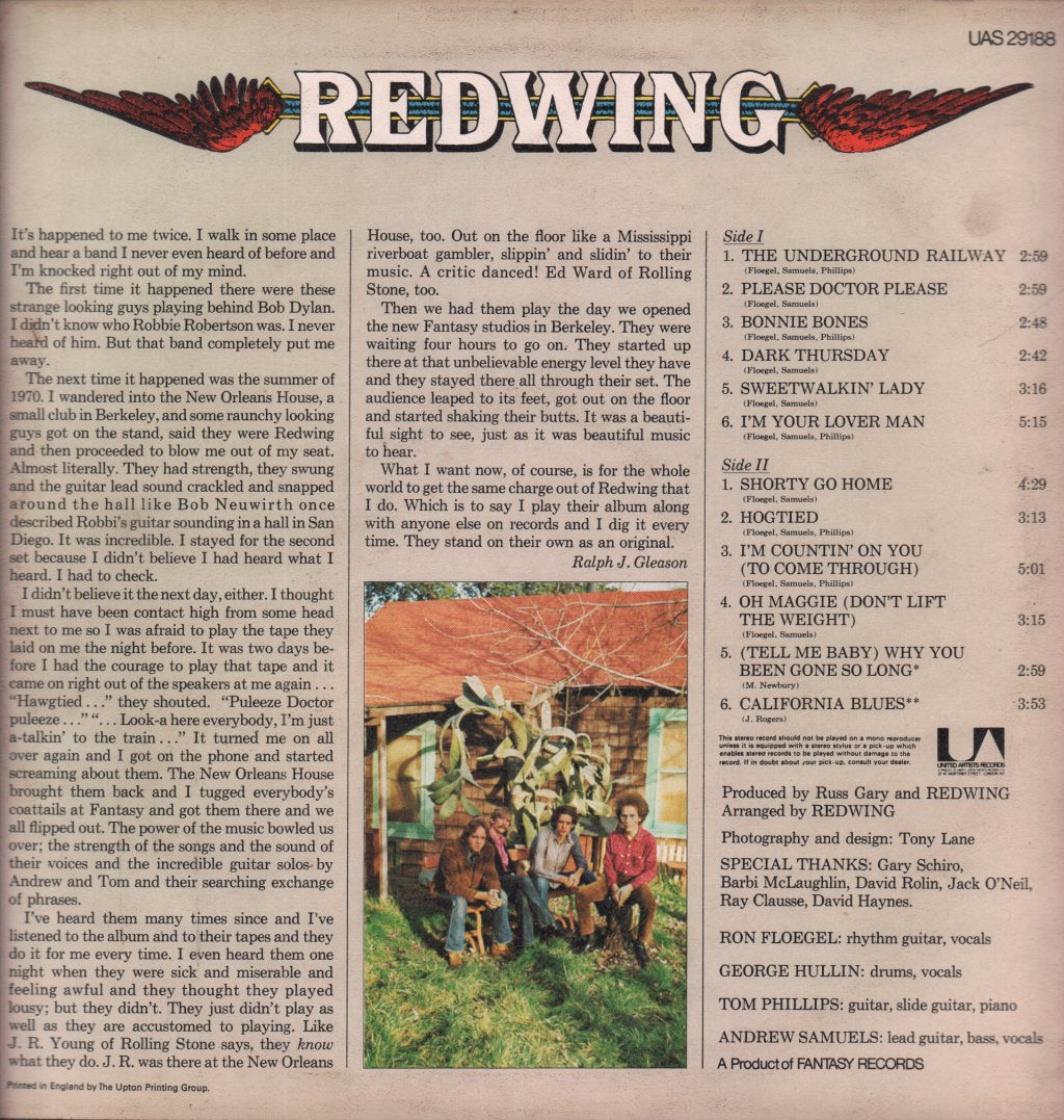 Redwing - Redwing - Lp