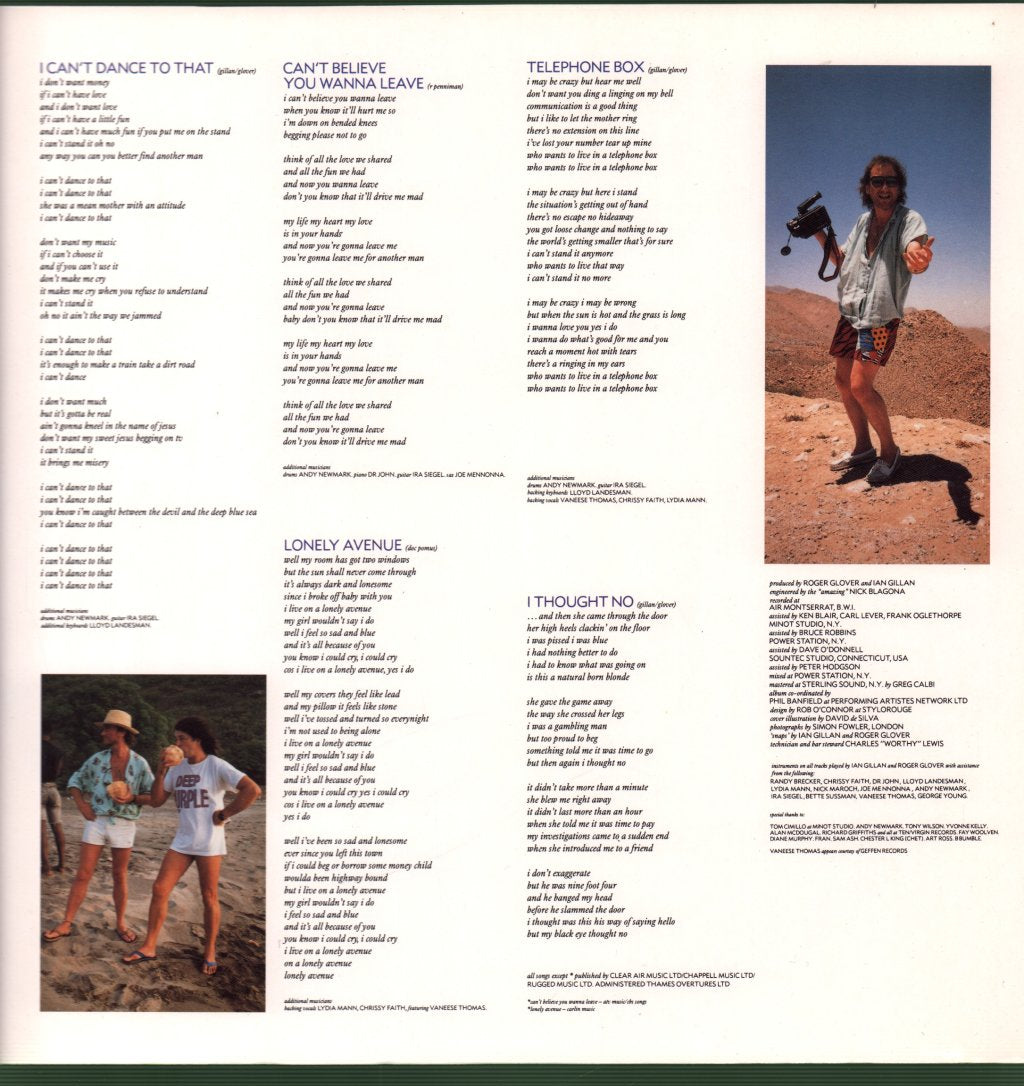 Gillan And Glover - Accidentally On Purpose - Lp