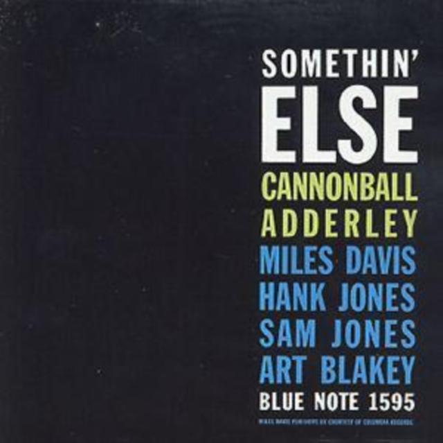 Cannonball Adderley - Somethin' Else - Cd