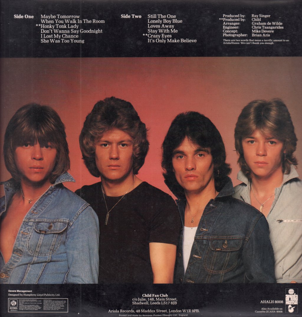 Child (70'S Group) - First Album - Lp