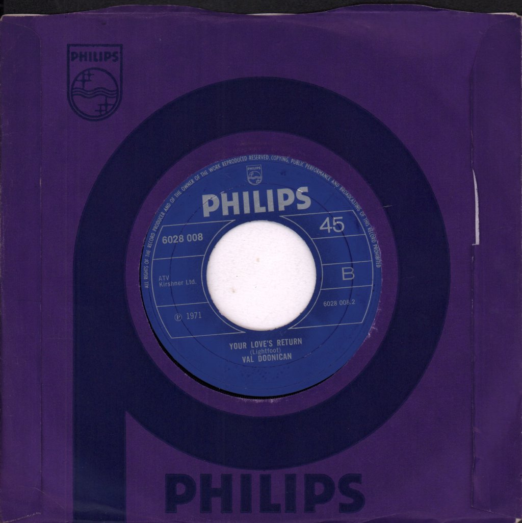 Val Doonican - I Believe My Love Loves Me - 7 Inch