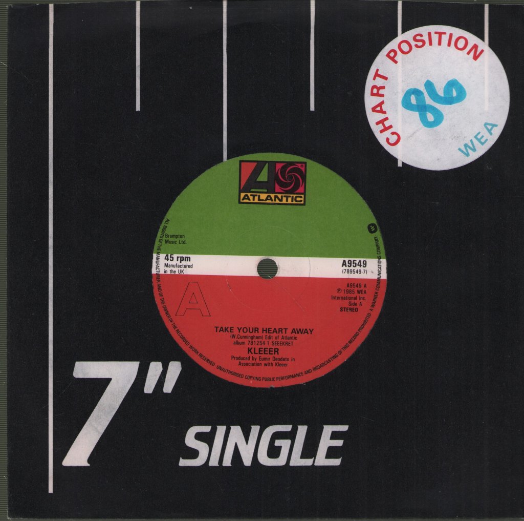 Kleeer - Take Your Heart Away - 7 Inch
