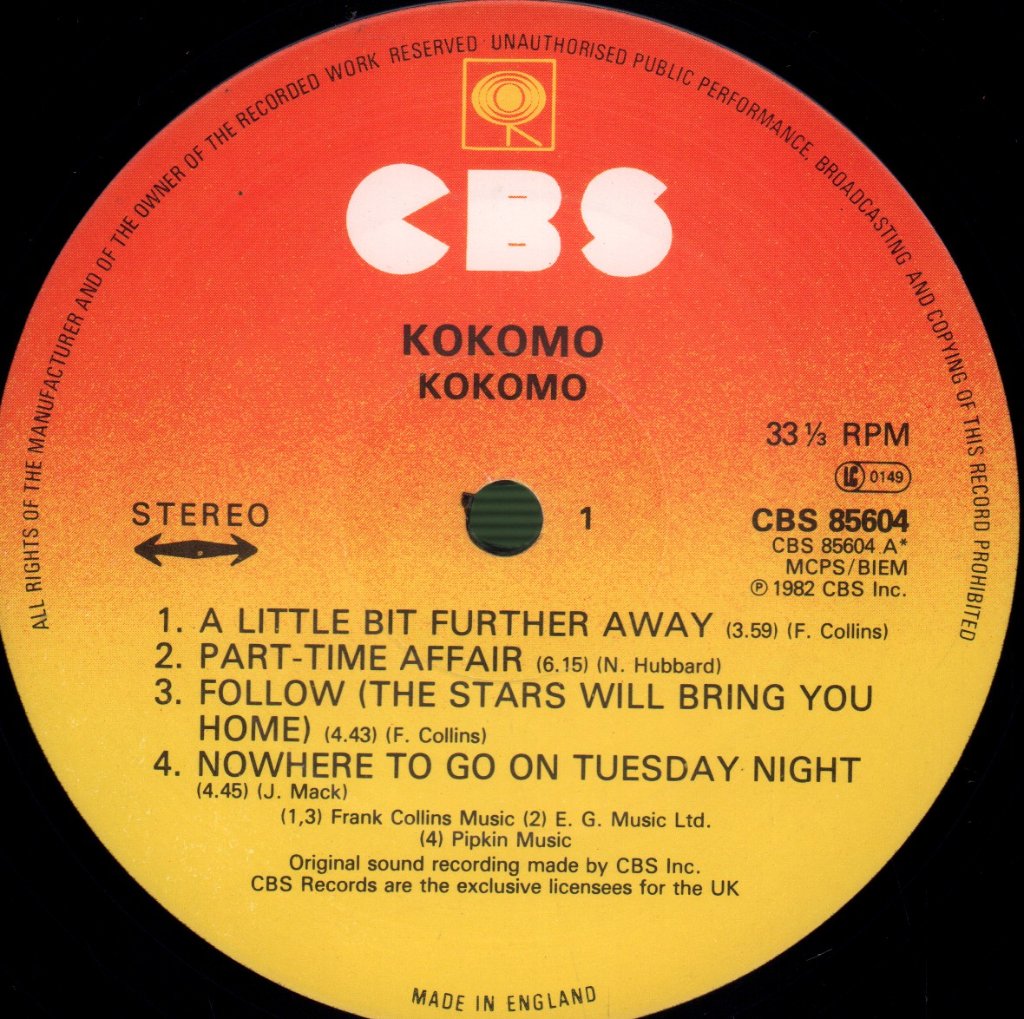 Kokomo - Kokomo - Lp