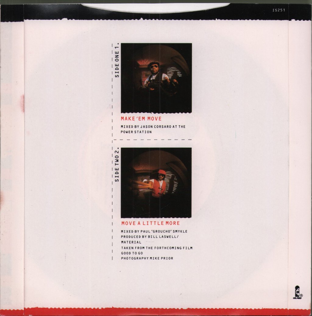 Sly And Robbie - Make Em Move - 7 Inch